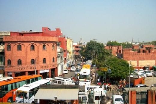 Bustling Delhi