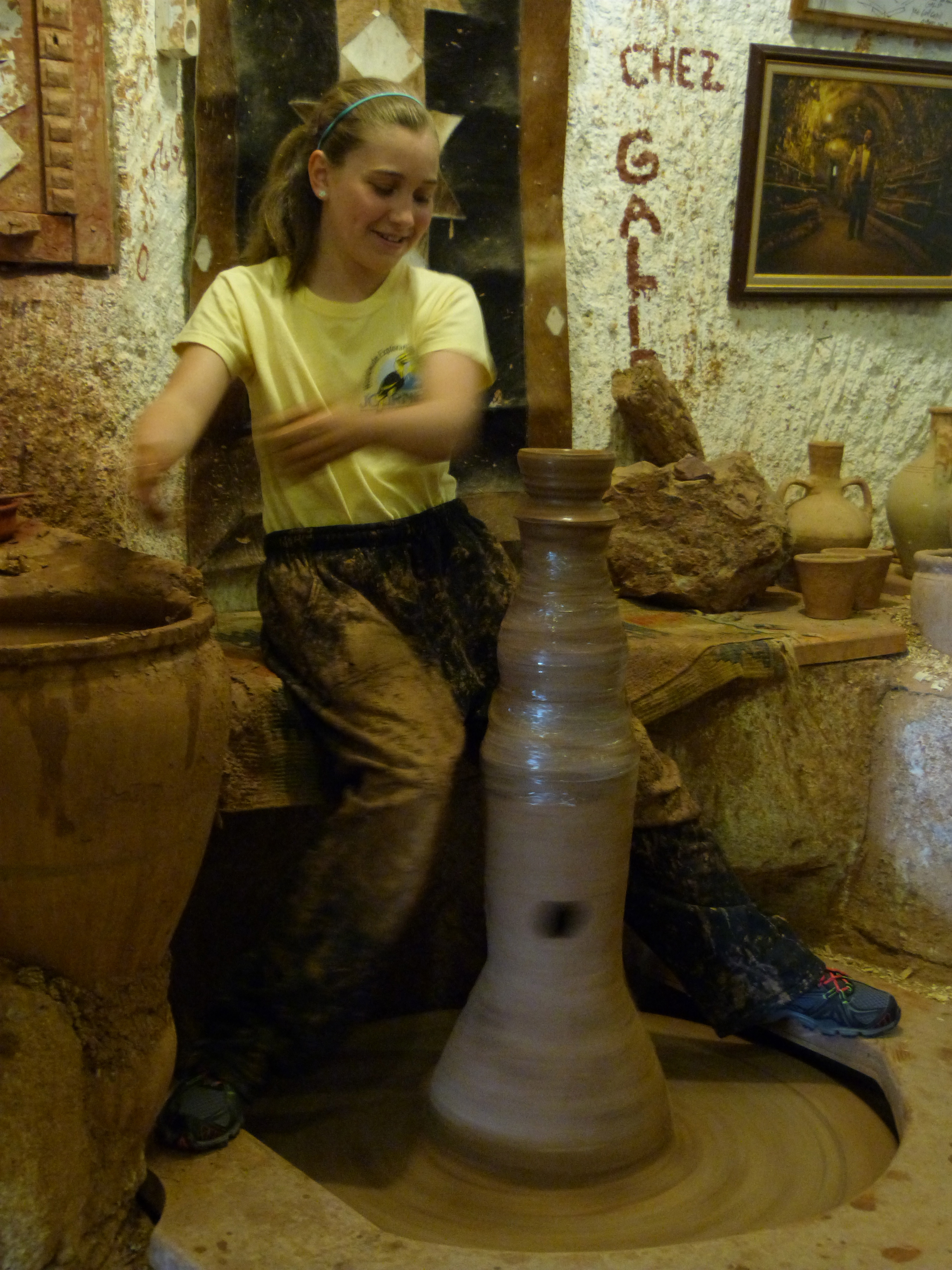 Pottery making